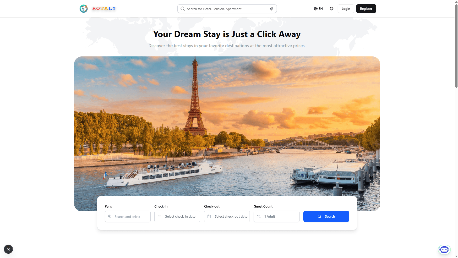 Rotaly - Hotel Reservation System